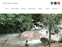 Tablet Screenshot of hotelhappyhappy.com